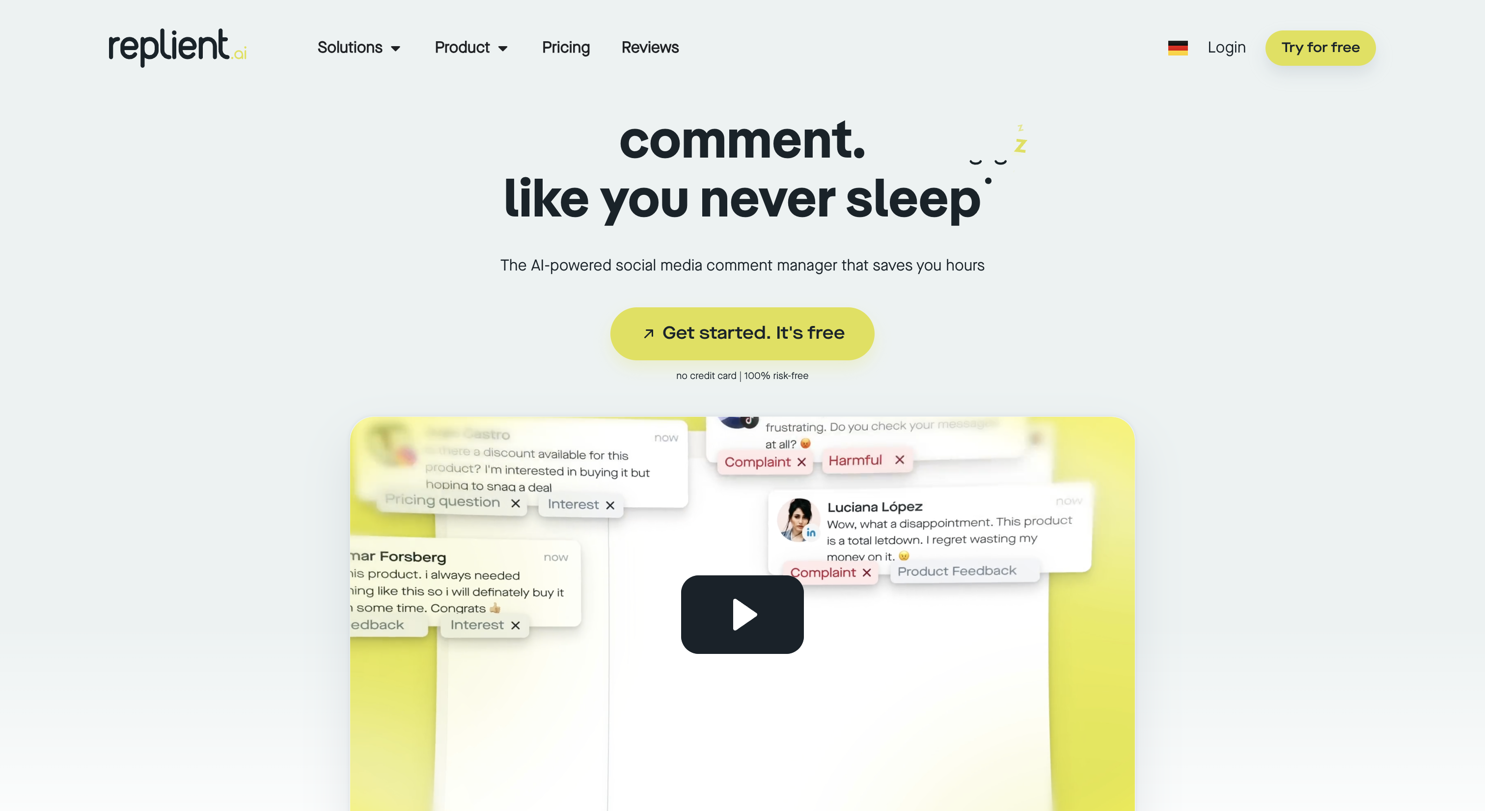 An image of the Replient project.