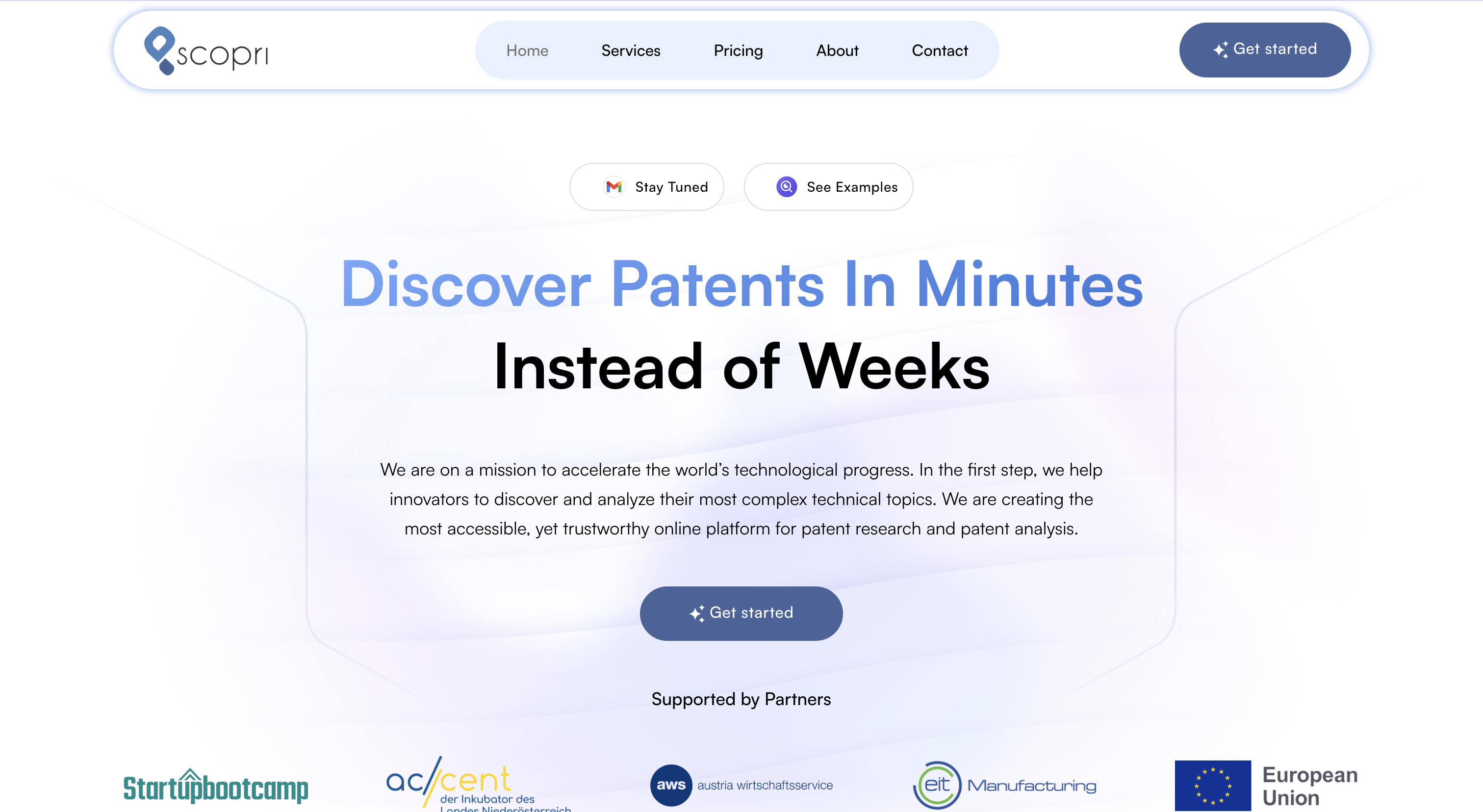 An image of the Scopri project.